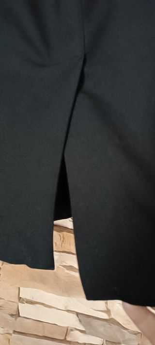 Falda negra Zara - Talla 8