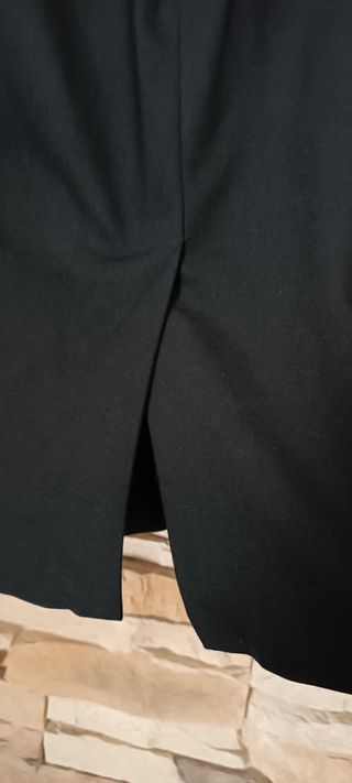 Falda negra Zara - Talla 8