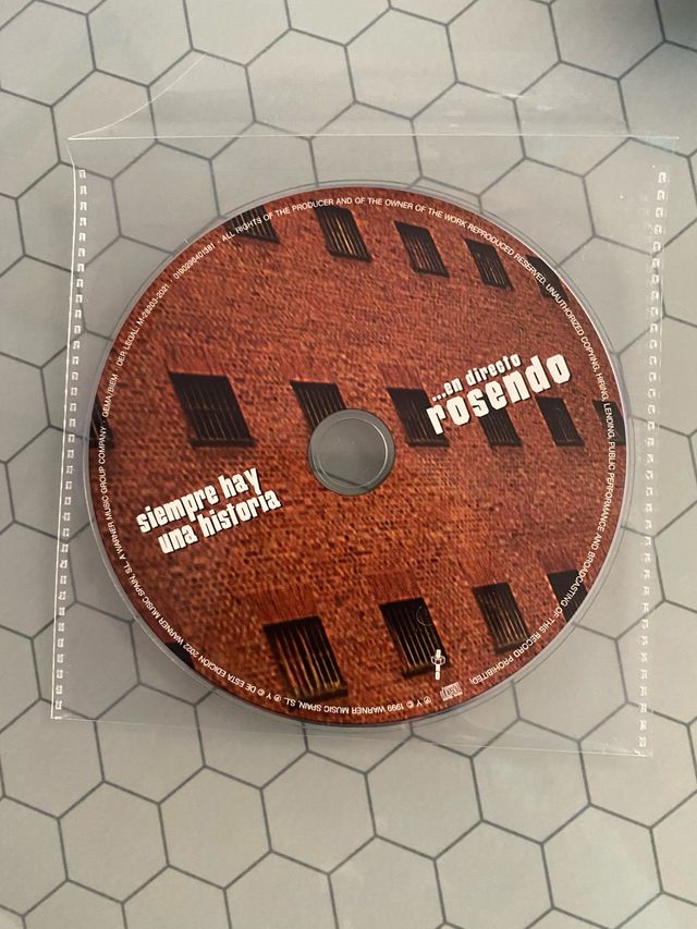 CD Rosendo  Siempre hay una historia