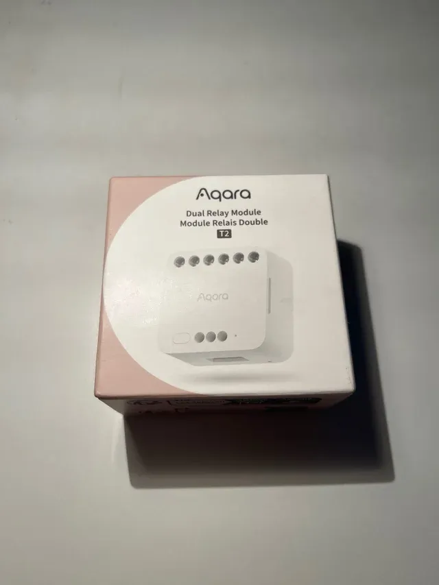 Aqara Módulo Relé Doble T2 con Matter - PRECINTADO