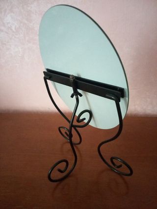 Specchio da tavolo ovale - vintage