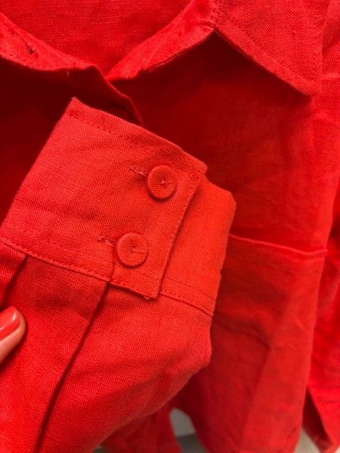 camisa 100 % lino. S. Mango.