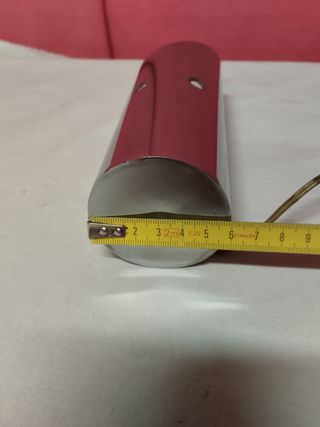 Lampada da tavolo anni 70 design cromata