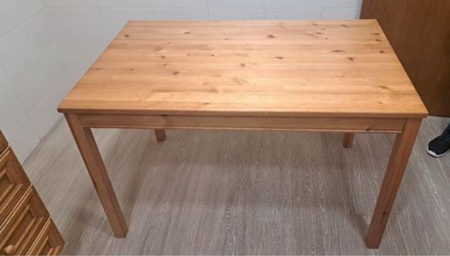 Mesa centro madera pino