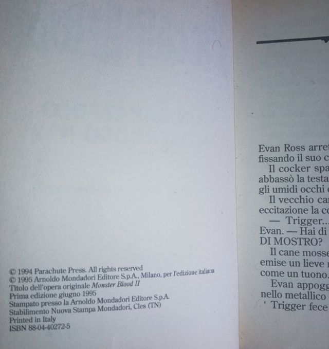 Lotto merchandise Piccoli Brividi