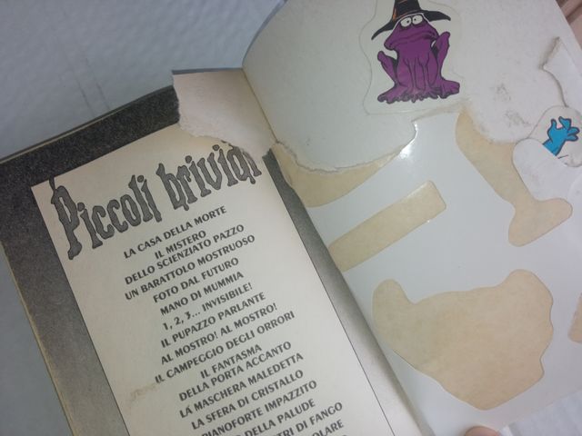 Lotto merchandise Piccoli Brividi