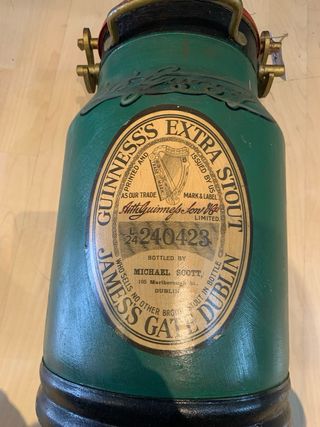Latta Birra Guinness vintage