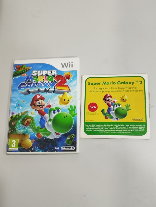 Pack juego Super Mario Galaxy 2 + DVD guía