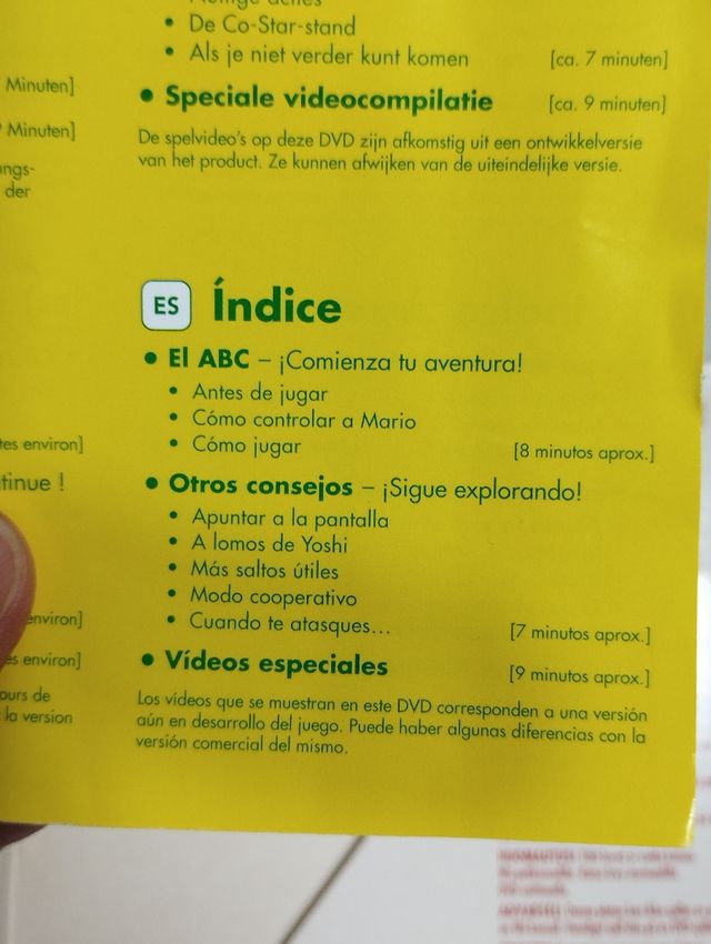 Pack juego Super Mario Galaxy 2 + DVD guía