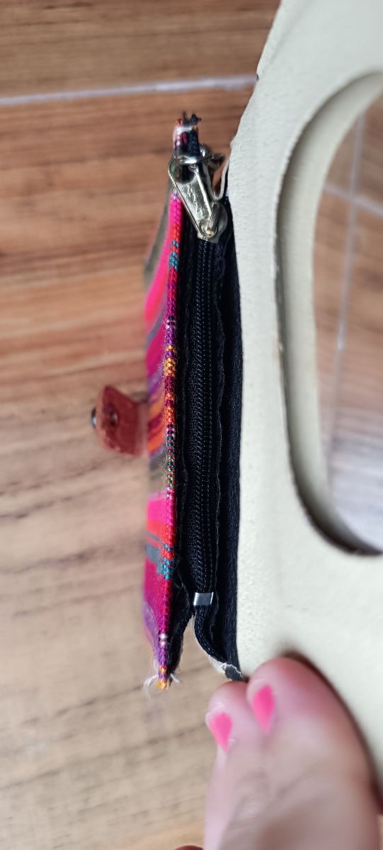 Cartera étnica multicolor Guatemala.