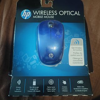 Mouse óptico inalámbrico HP