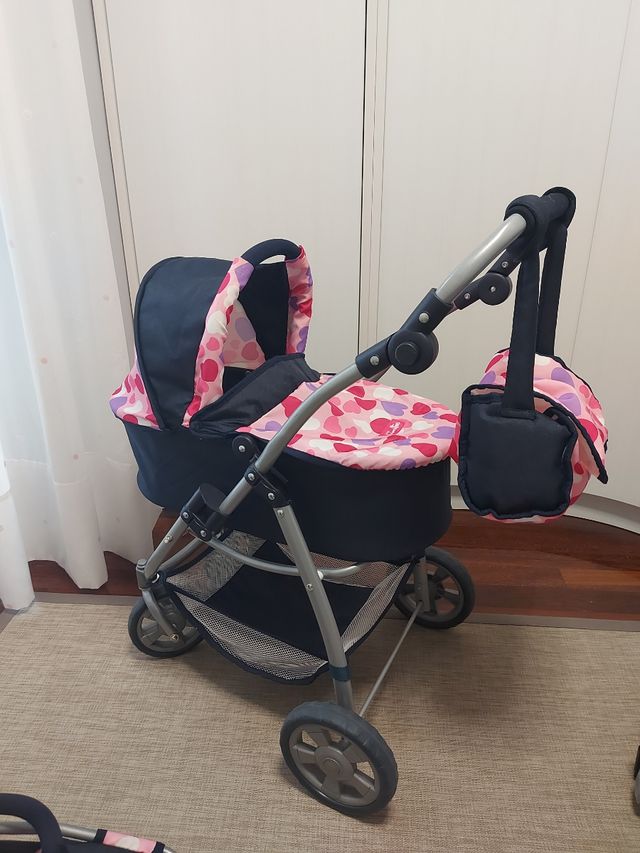 Conjunto silla muñecos de juguete