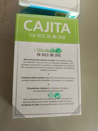 3 cajas de retos 30 días saludable
