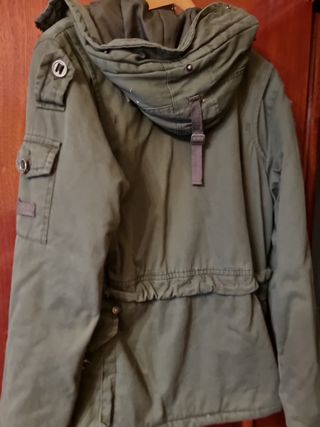 Chaqueta militar con muchos bolsillos UNISEX