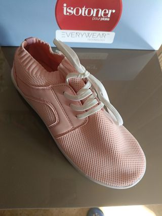 isotoner 40 41 zapatillas confort