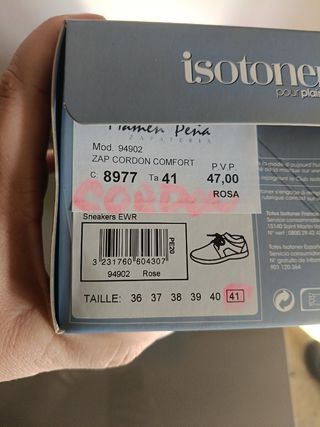 isotoner 40 41 zapatillas confort