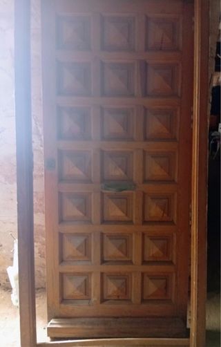 Puerta madera vintage