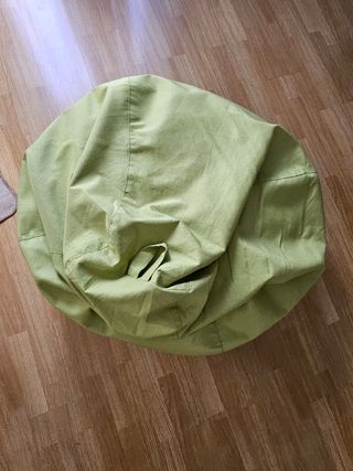 Puff verde con relleno