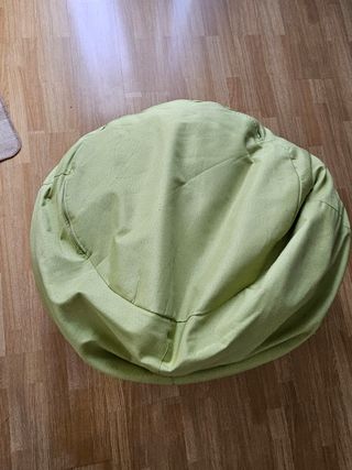 Puff verde con relleno