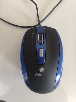Ratón NK con cable - Azul/Negro