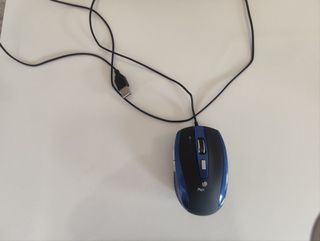 Ratón NK con cable - Azul/Negro