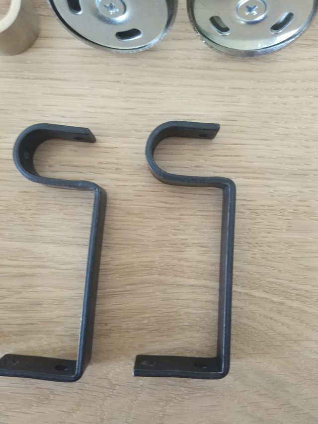 Soportes para cortinas - metal
