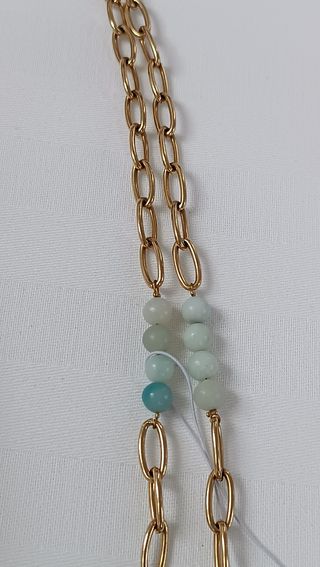 Collar Viceroy - Acero y Piedras