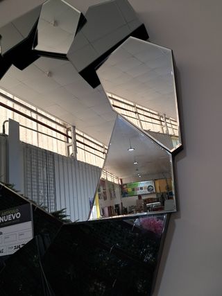 Espejo Moderno - Diseño Geométrico