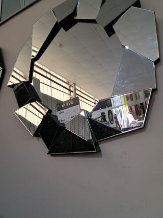 Espejo Moderno - Diseño Geométrico