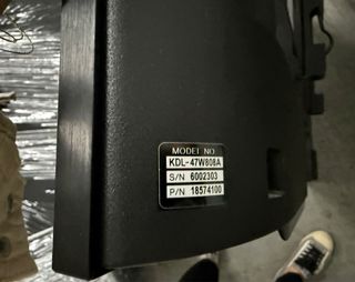 TV Sony - Televisión negra 50 pulgadas ( funciona)