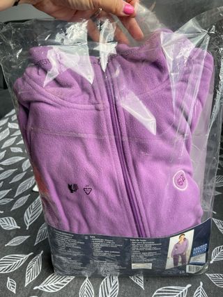 Chándal polar lila - Talla 38/40