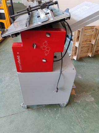 Plegadora en cruz eurofold de 4 bolsas