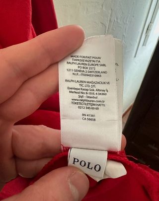 Camiseta manga larga Polo Ralph Lauren XL