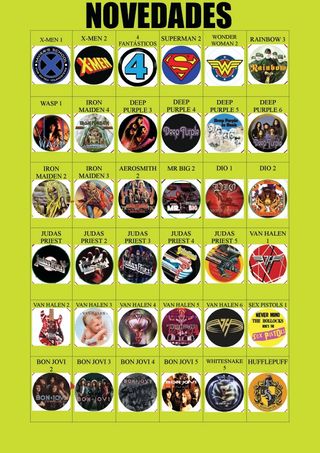 Lote 5 chapas Breaking Bad 25mm o 32mm