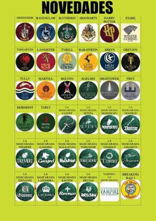 Lote 5 chapas Breaking Bad 25mm o 32mm