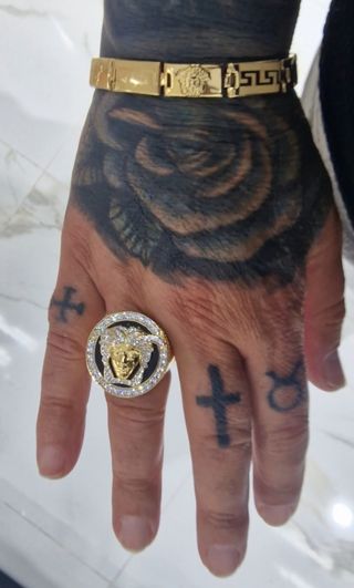 SELLO/ANILLO ORO 18KT MEDUSA 