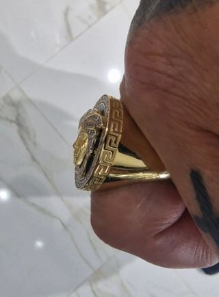 SELLO/ANILLO ORO 18KT MEDUSA 