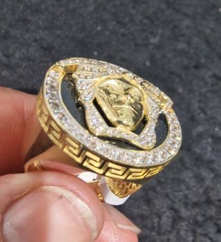 SELLO/ANILLO ORO 18KT MEDUSA 