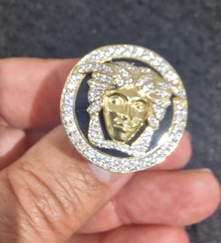 SELLO/ANILLO ORO 18KT MEDUSA 