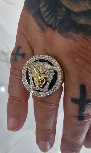 SELLO/ANILLO ORO 18KT MEDUSA 