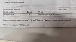 Zapatillas Puma blancas y rosas