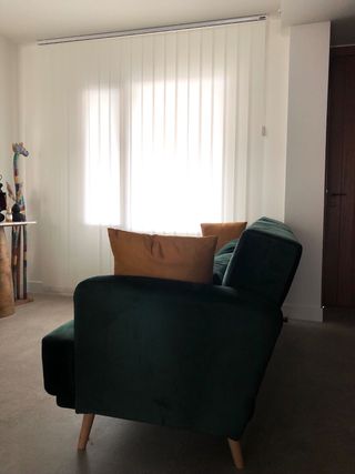 Sofá clic-clac Maisons du Monde - Terciopelo verde