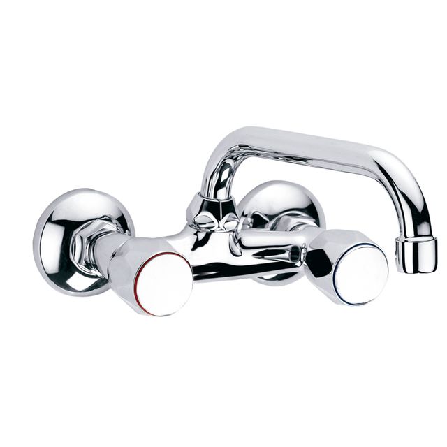 Grifo de Cocina Pared Bimando 110mm. CLEVER