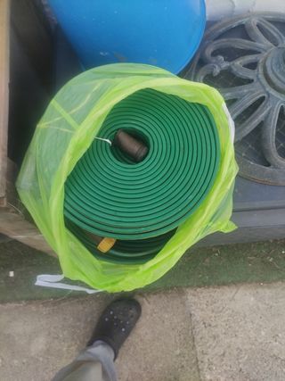 Manguera perforada goteo