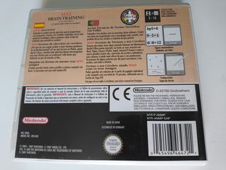 Juego más brain training del Dr Kawashima Nintendo