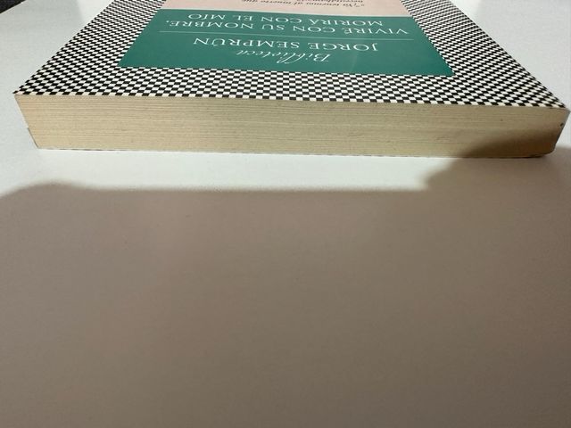 Viviré con su nombre morirá con el mío Andanzas