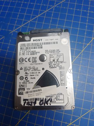  2 Disco Duro HGST 500GB