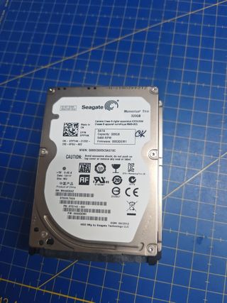 3 Disco Duro Seagate Momentus Thin 320GB