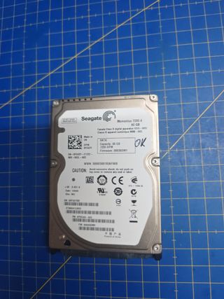 Disco Duro Seagate Momentus 80GB