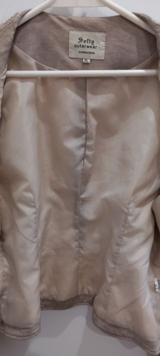 Cazadora S.Fly beige talla Xl